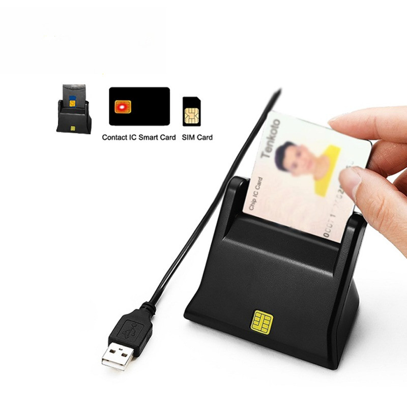 SIM Card Reader Writer Smart Contact ISO7816 SDK USB EMV IC Chip Smart Card Reader/writer