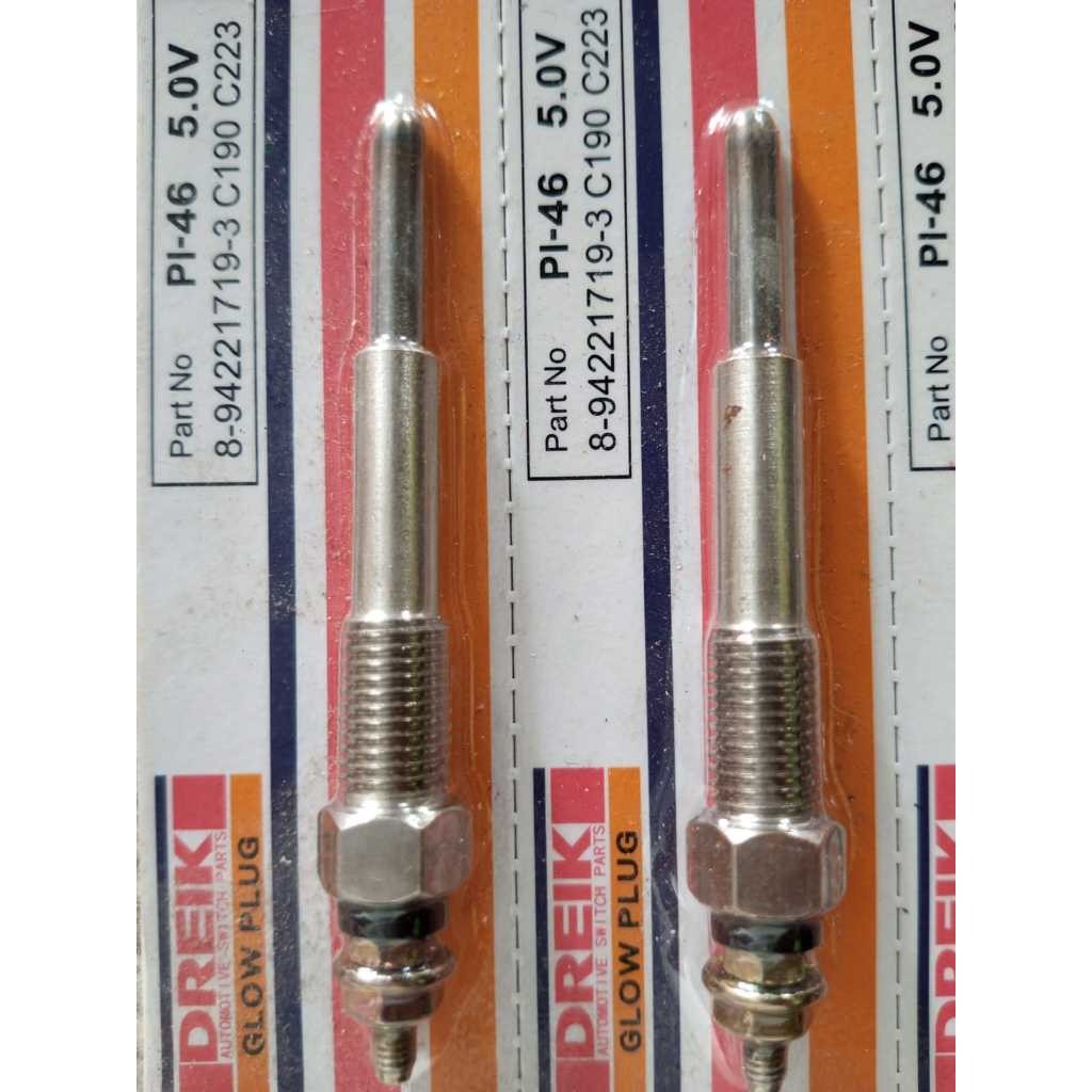BUSI PEMANAS GLOW PLUG PI- 46 IZUSU-5V
