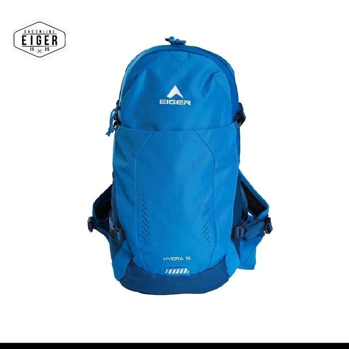 TAS EIGER HYDRA 15 HYDROPACK 6882 TAS RUNNING TAS SEPEDA TAS OLAHRAGA OUTDOOR 15LITER - Biru