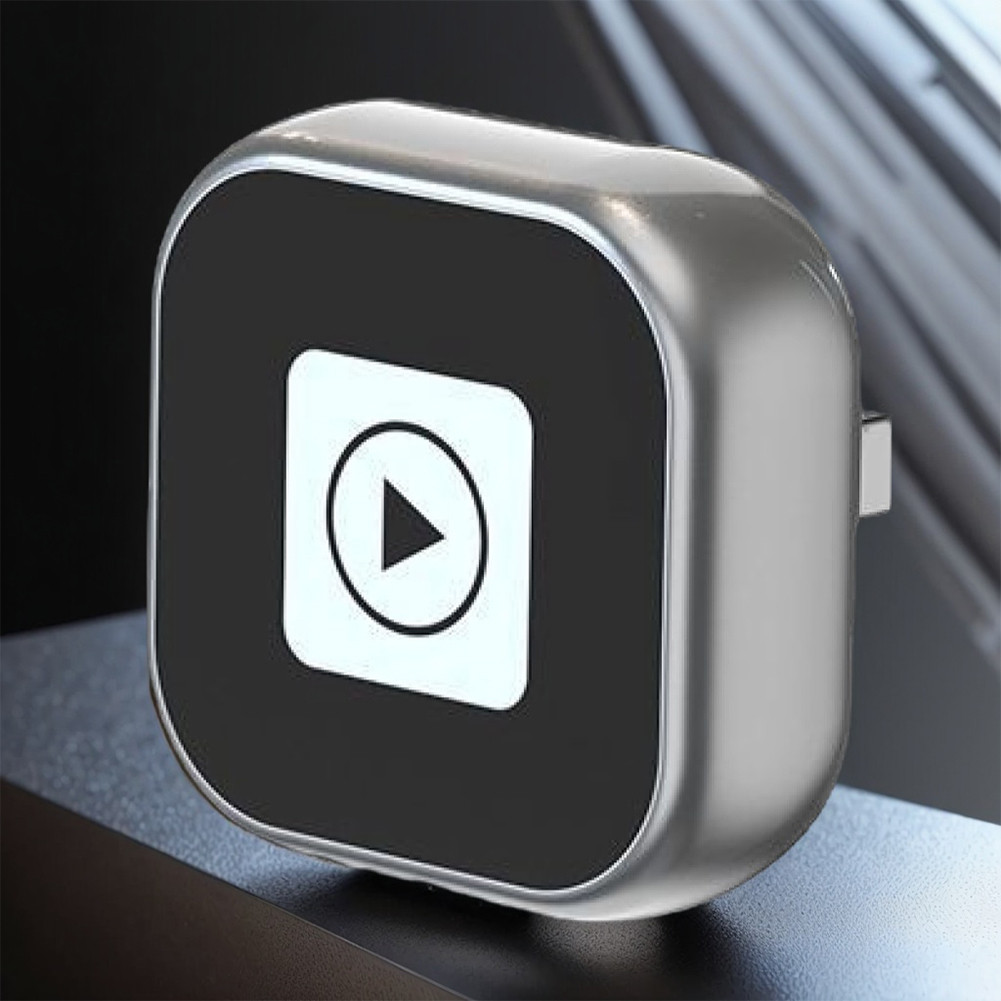 2025 2 IN 1 Wireless Carplay Adapter Wired to Wireless Plug & Play Auto Reconnect Compatible with iP