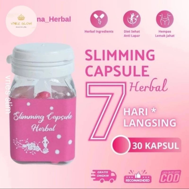 Slimming Capsule Herbal SCH Pink pheeeelansinggg Badan Herbal Original Diet ready TOKO TUAN-MUDA-HER