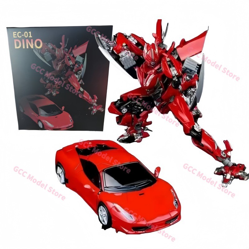 In Stock Transformation Toys EC01 EC-01 no MPM Scale KO UniqueToys UT-R06 UTR06 Red Dasher 17.5cm Al