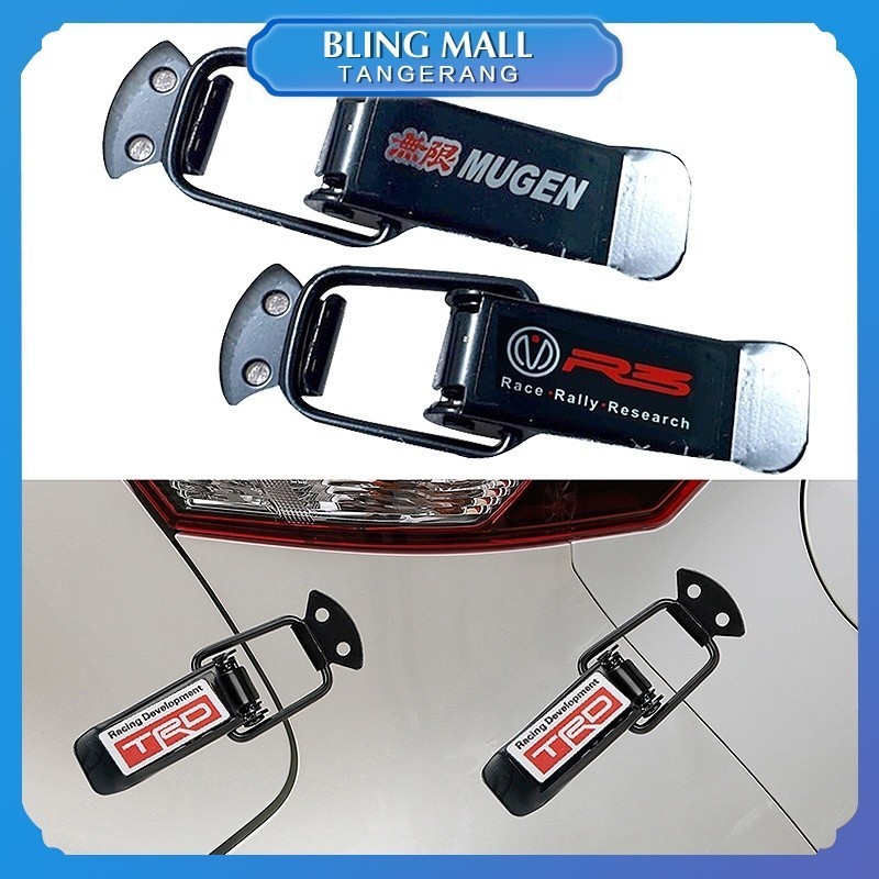 【1 Pasang】Clip Bumper Mobil Ukuran Besar / Klip Bemper /  Pengait klem Body Mobil
