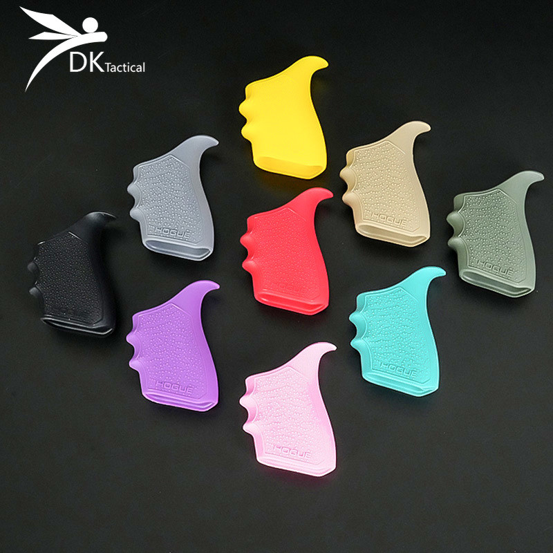 1Pcs Tactical Pistol handle Rubber Case Weapons Handle Grip Sleeve For G17 G18 G34 G47 Airsoft Handg
