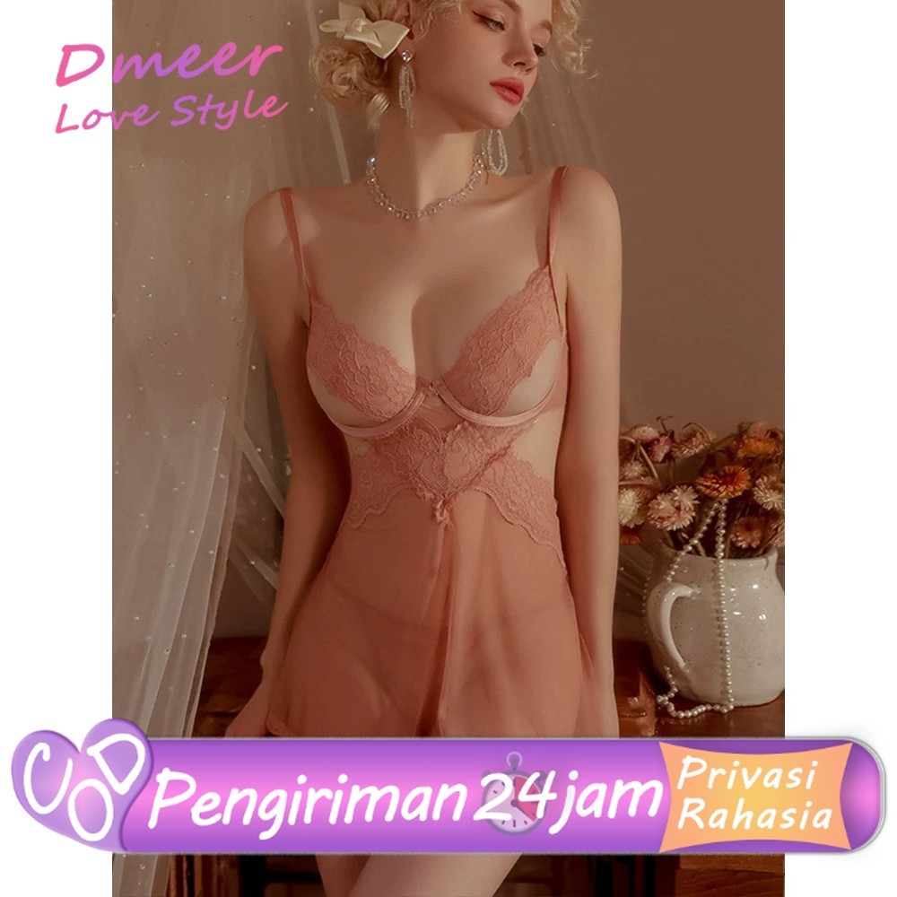 Lingerie Sexy Baju tidur bigsize Bigsize Baju Tidur Seksi lingerie Jumbo Daster Sexy Lingeri + g str