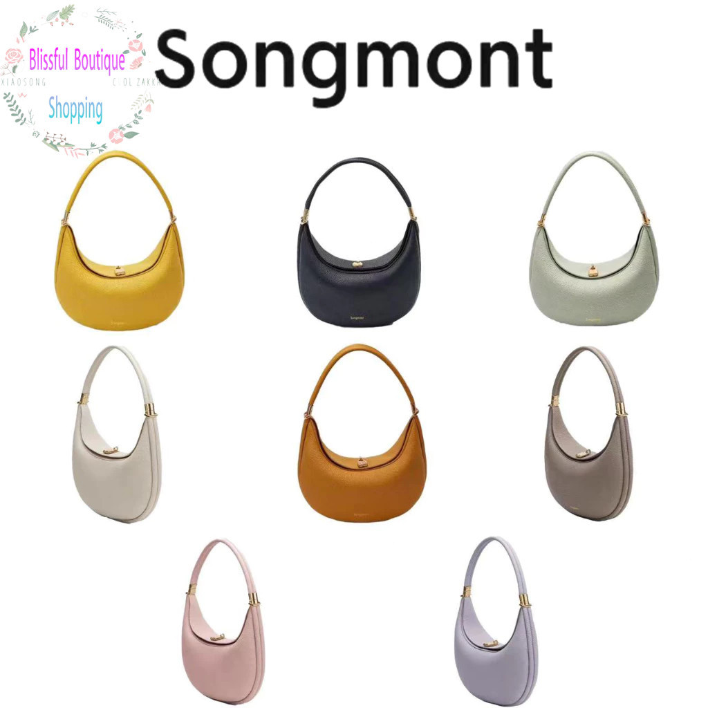 Songmont Women's Armpit Bag, Crescent Bag, Shoulder Bag, Crossbody Bag