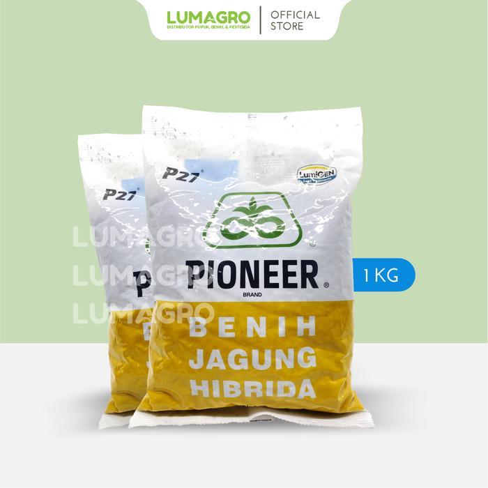 PROMO  Benih Jagung Pioneer P40 Famili P27 Lumigen Gajah P21 Bison P32 Singa 1kg Bibit Unggul Hibrid