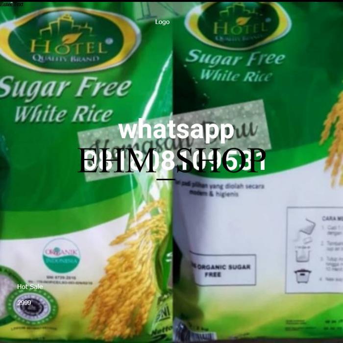 Beras Hotel Sugar Free White Rice