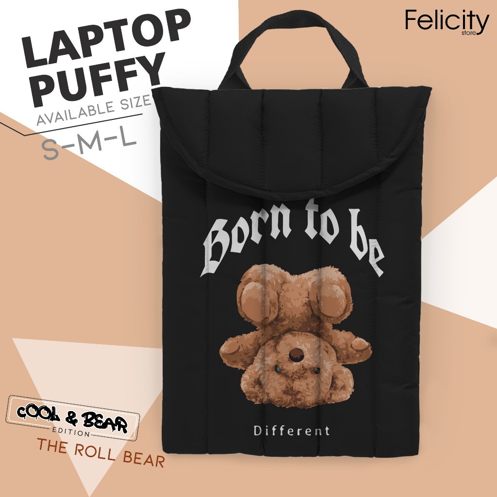 MNK l PUFFY LAPTOP SLEEVE | PUFFY LAPTOP | PUFFY BAG | POUCH LAPTOP |