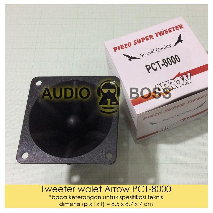 Tweeter Walet Arrow PCT 8000 / Tweeter Wallet Piezzo Arrow PCT-8000