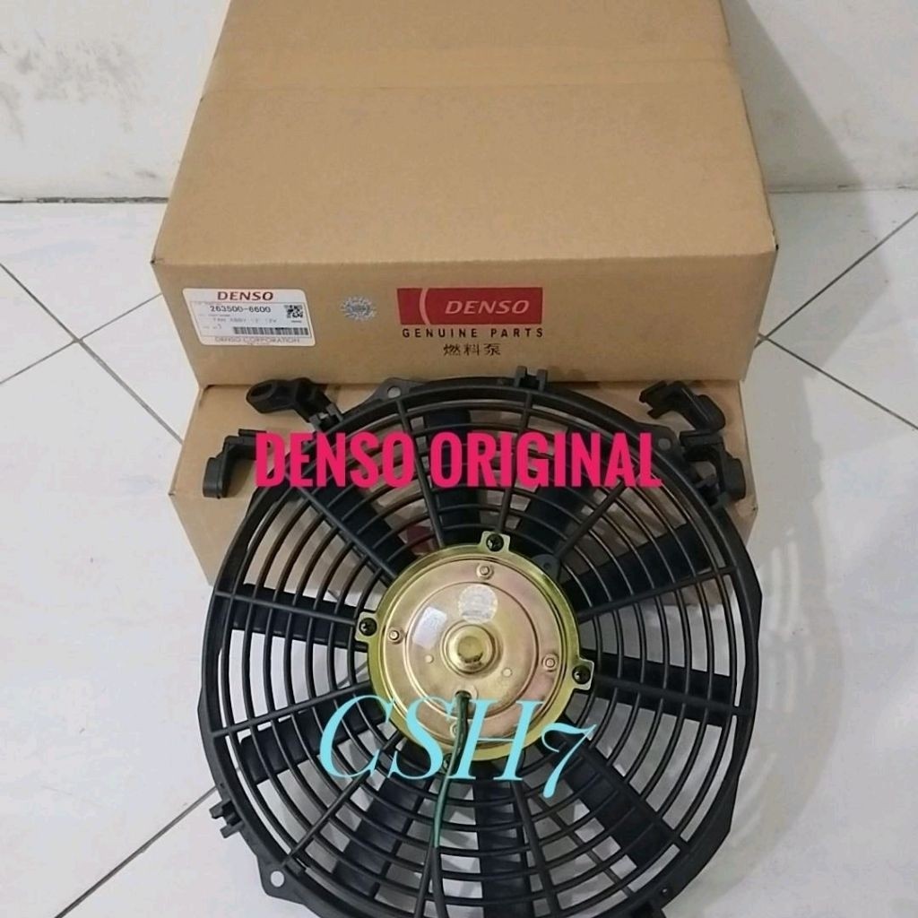 kipas extra xtra fan mobil 12 inch 12v tiup-hisap denso original