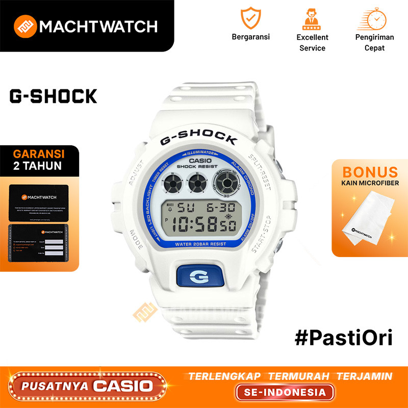 Jam Tangan Pria Casio G-Shock DW-6900HDS-7DR DW-6900HDS DW6900HDS Hidden Glow Series Vol2 Digital Di