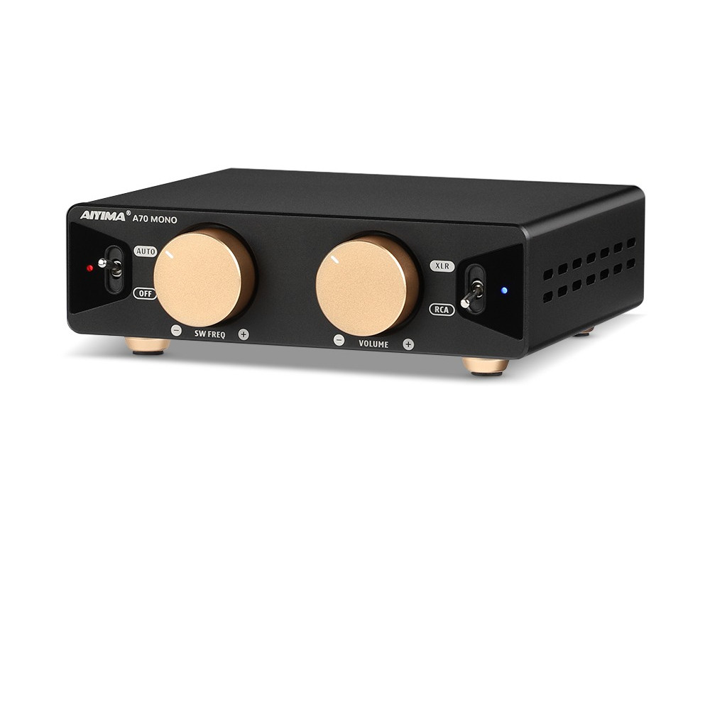 AIYIMA A70 Mono Amplifier Power 300W TPA3255 With PFFB Subwoofer For Home Sound Theater Trigger Inpu