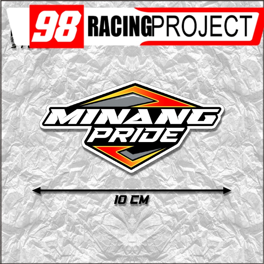 Sticker Minang Pride Sticker Racing | Sticker Motor | Sticker Mobil