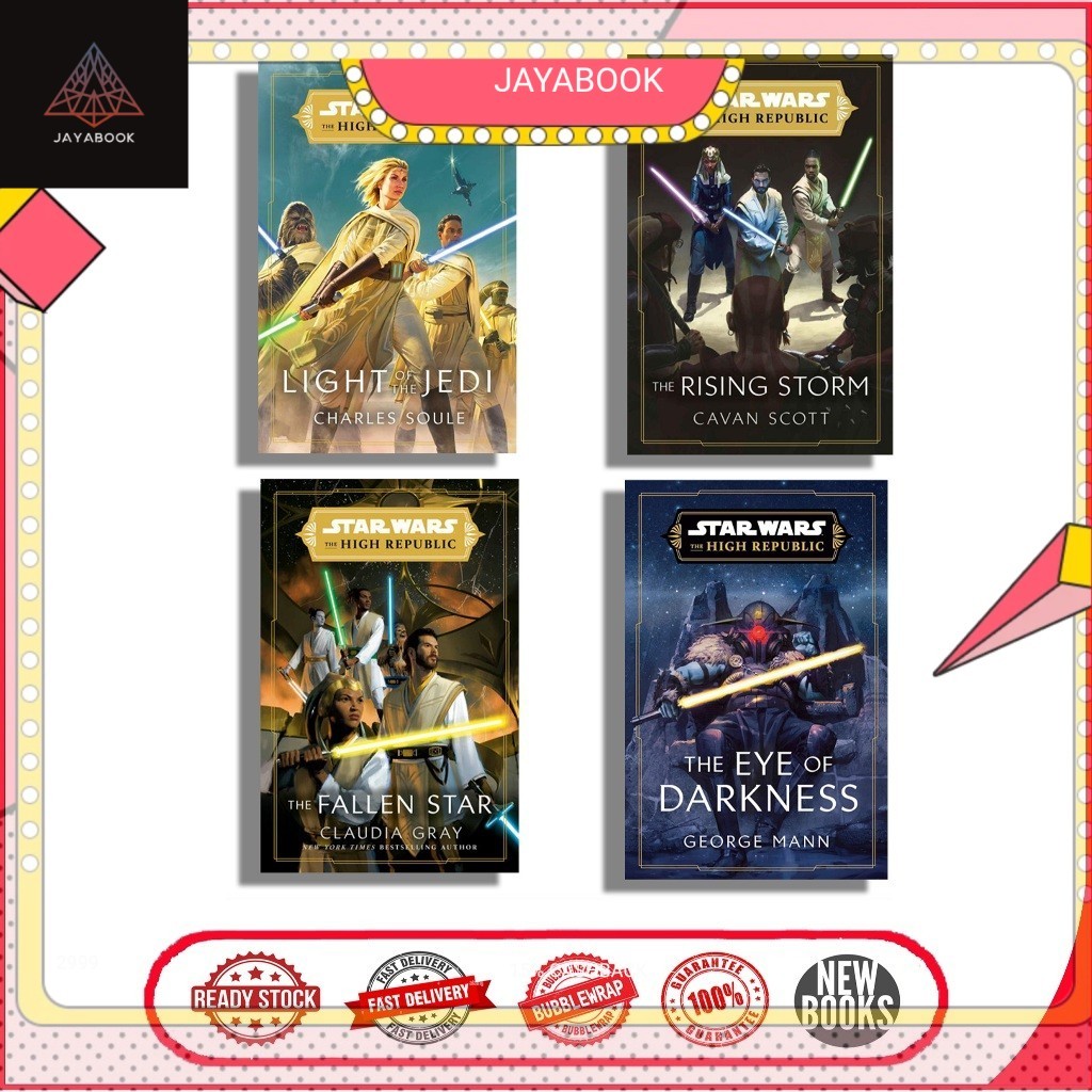 Star Wars: The High Republic Series 4 Books Collection Set (English)