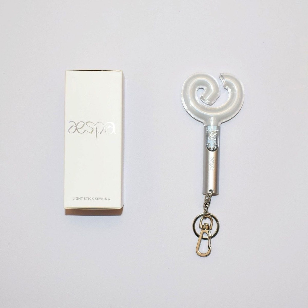 [PREORDER] aespa Mini Light Stick Keychain – Gantungan Mini Lightstick aespa
