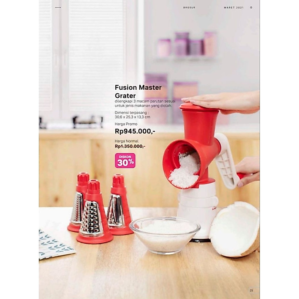 Tupperware fusion master grater