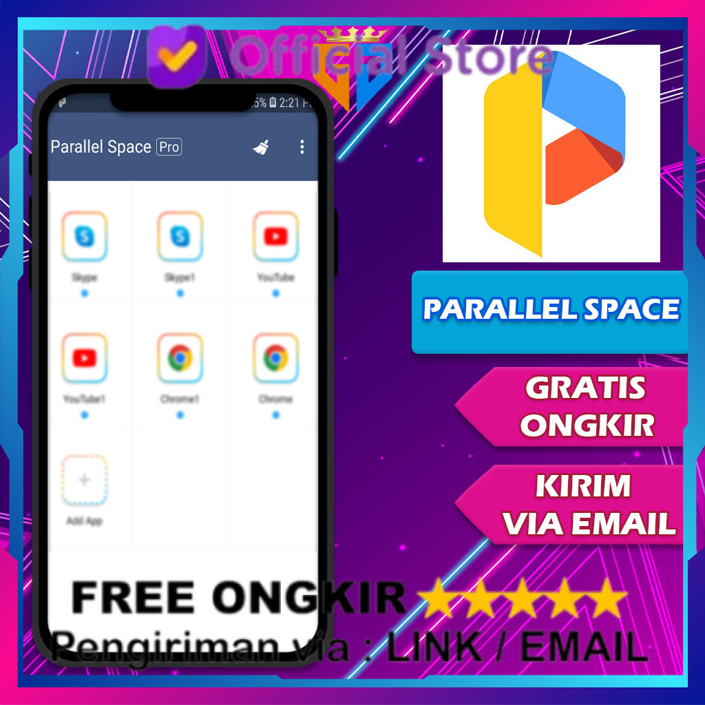 Software Kloning Banyak Aplikasi Tanpa Iklan Parallel Space