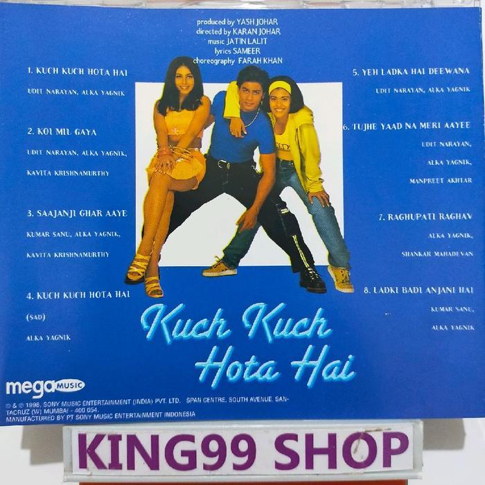 CD KUCH KUCH HOTA HAI original soundtrack. itje trisnawati manis manja merry andani cucu cahyati iis