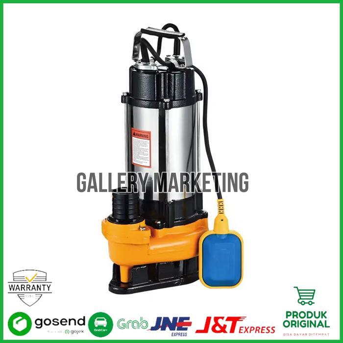 pompa celup air kotor 1,5 inch 1 hp Mc Pump Submersible Sewage Pump