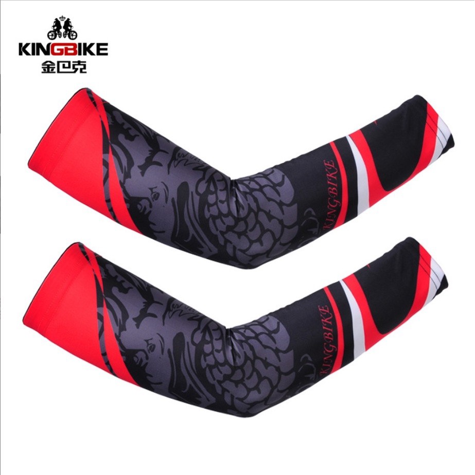 Foto Manset Arm Sleeve Kingbike batfox Lengan Pendingin Pelindung Sinar UV