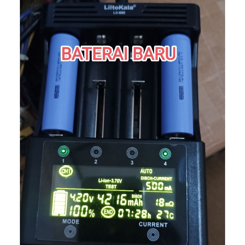 LISHEN 4000 4000MAH BATTERY LITHIUM 10C 40A LISHEN 21700 BATERAI LI-ION