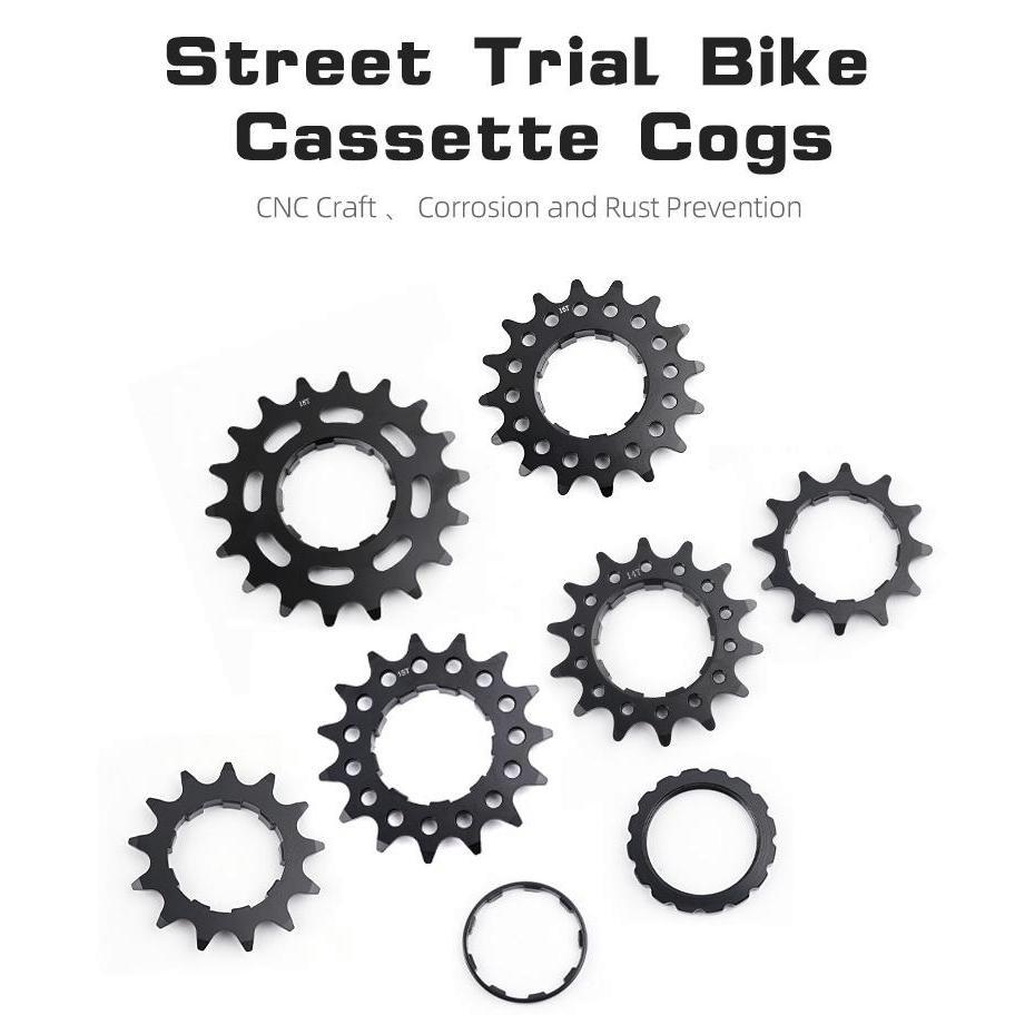 Foto COG Gear Sproket Single Speed Tipe HG Slup Sepeda BMX MTB Fixie 12T 13T 14T 15T 16T 17T 18T