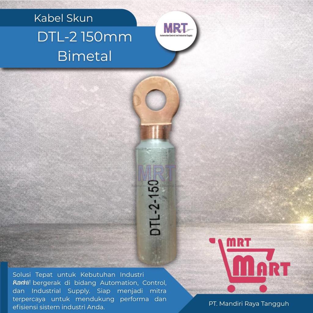 Skun Bimetal DTL-2 150mm / Skun Kabel 150mm / Skun Kabel Tembaga DTL-2 150mm