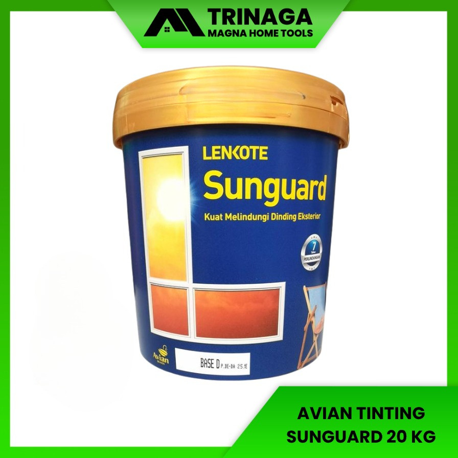 AVIAN | Lenkote Sunguard 20 Kg Pail Tinting Cat Tembok Eksterior