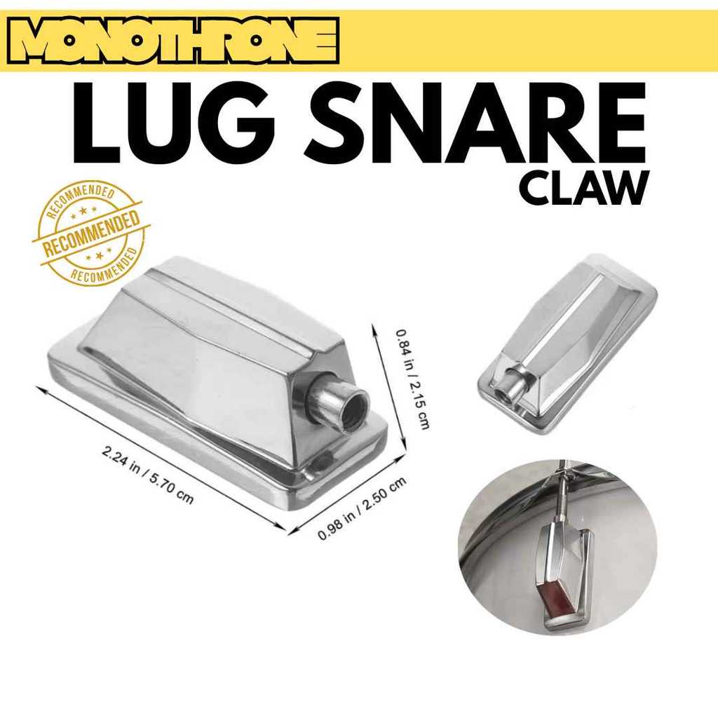 Lug Drum Lugs Claw Hook Lug Single End Lugs Drum Claw Snare Drum Lug Lugs Percusion Drum Lug