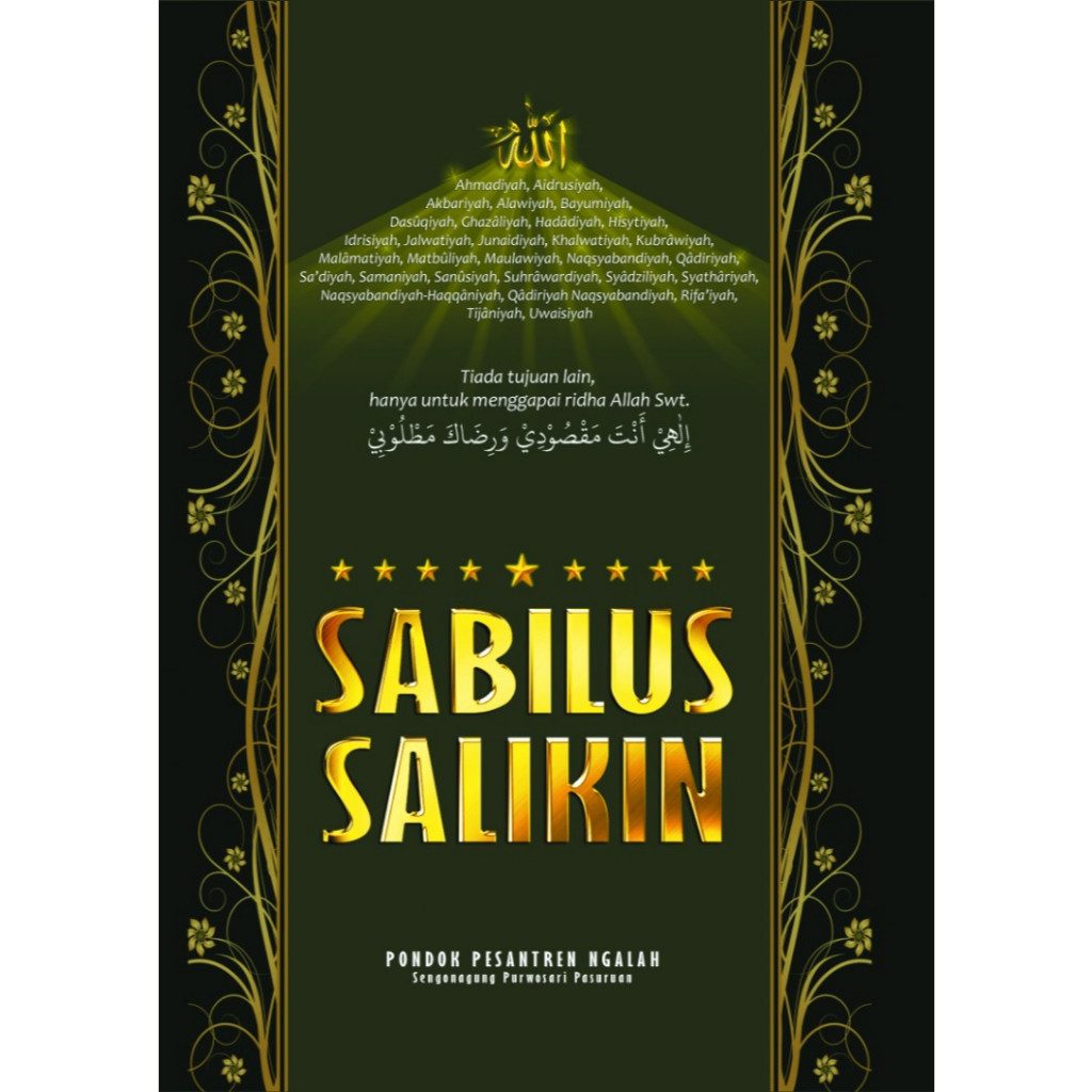 Terjemah Sabilus Salikin - Ensiklopedia Tarekat dan Tasawuf - Pondok Ngalah Pasuruan -