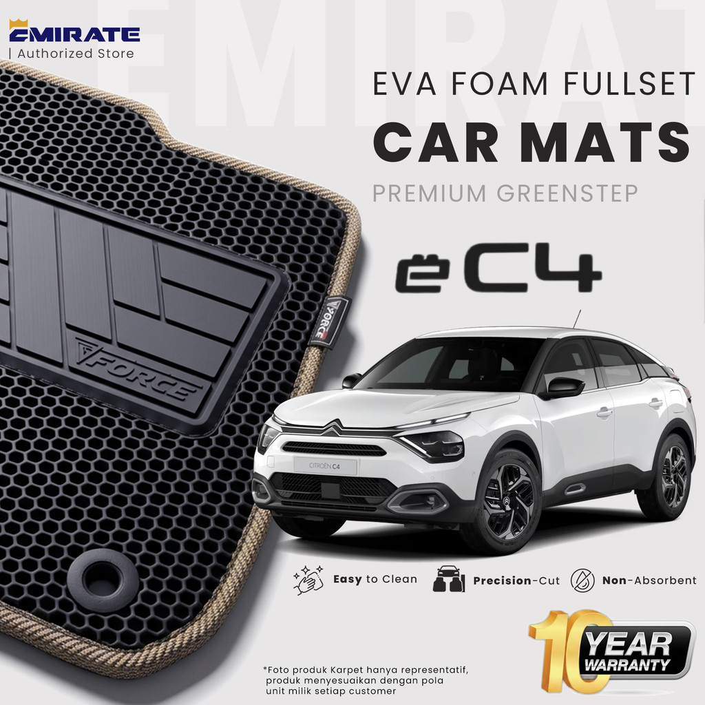 Karpet Mobil Citroen E C4 EVA Force Fullset / Citroen E C4 Car Mat