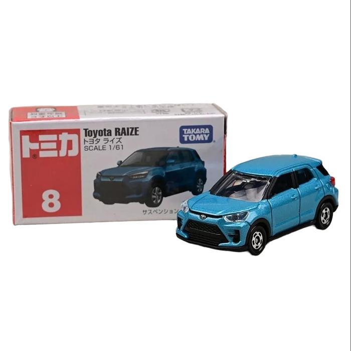 [TERBARU] Tomica Reguler 8 Toyota Raize Takara Tomy Original Diecast Mobil Mainan - -, -