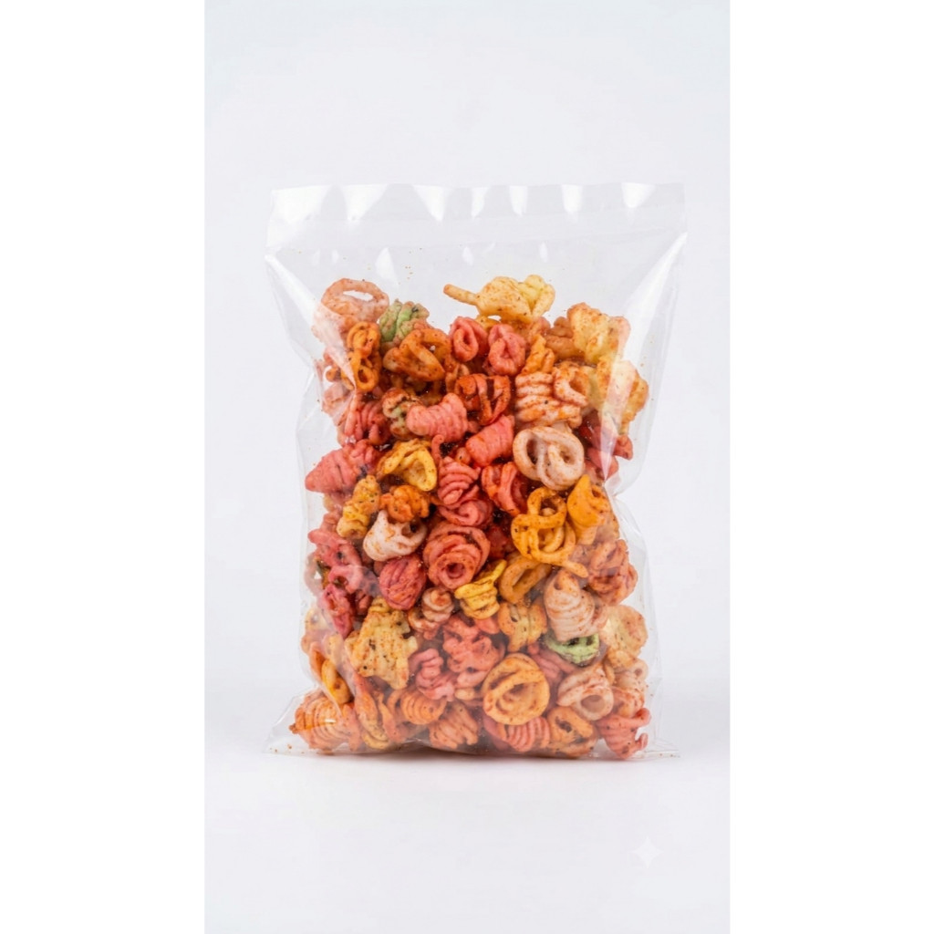 Krupuk Seblak Keong - Selak Keong Pedas Gurih