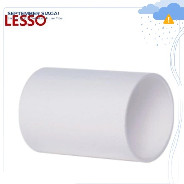 LESSO - Coupling Conduit PVC 20mm / Sok dn20 Conduit / Sok Conduit Coupling / Lesso 20288 COUPLING
