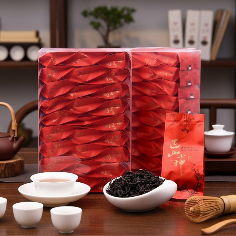 Zheng Shan Xiao Zhong Black Tea 125g – Signature Smoky Aroma & Smooth Taste, Naturally Refreshing. B