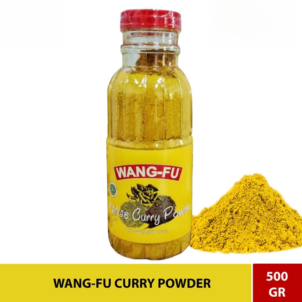 WANG-FU MADRAS CURRY POWDER 500GR / WANGFU CURRY POWDER / WANG FU KARI BUBUK