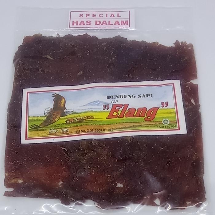 Dendeng Sapi Kering Dendeng Ayam Daging Kering Ampel Boyolali Cap Elang Cap Sapi Istimewa Enak 250 g