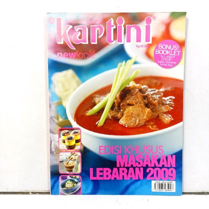 Majalah wanita Kartini edisi khusus masakan lebaran 2009