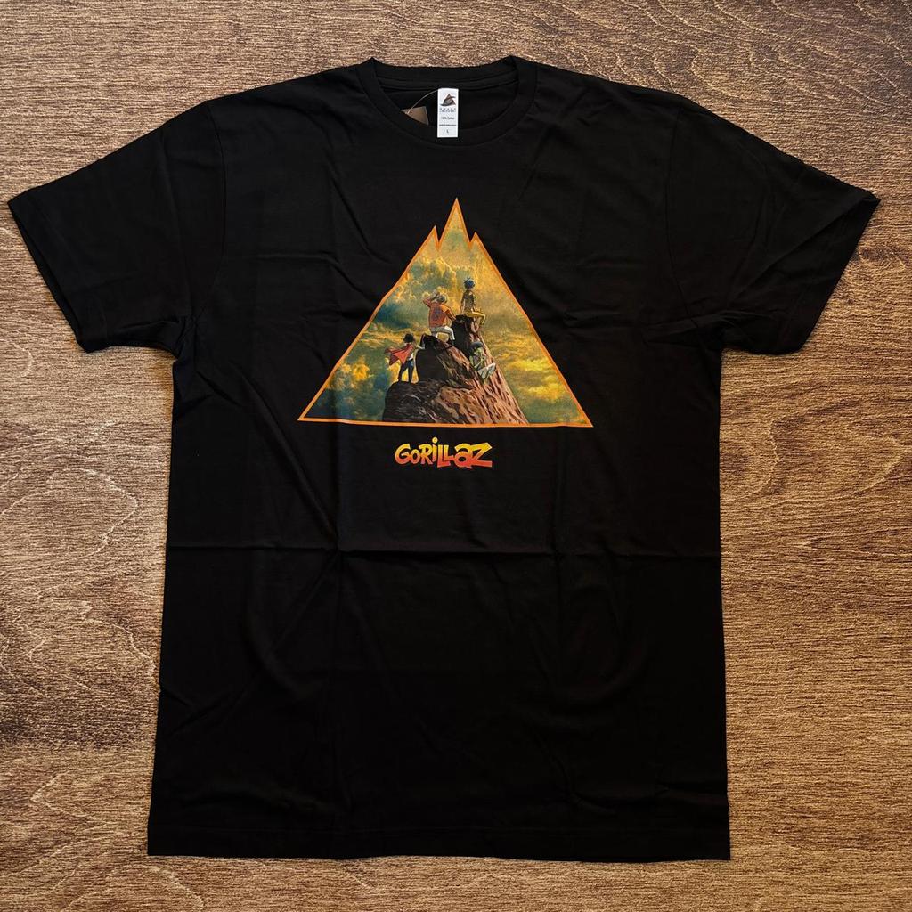 KAOS BAND OFFICIAL GORILLAZ - THE MOUNTAIN TSHIRT ORIGINAL MERCHANDISE