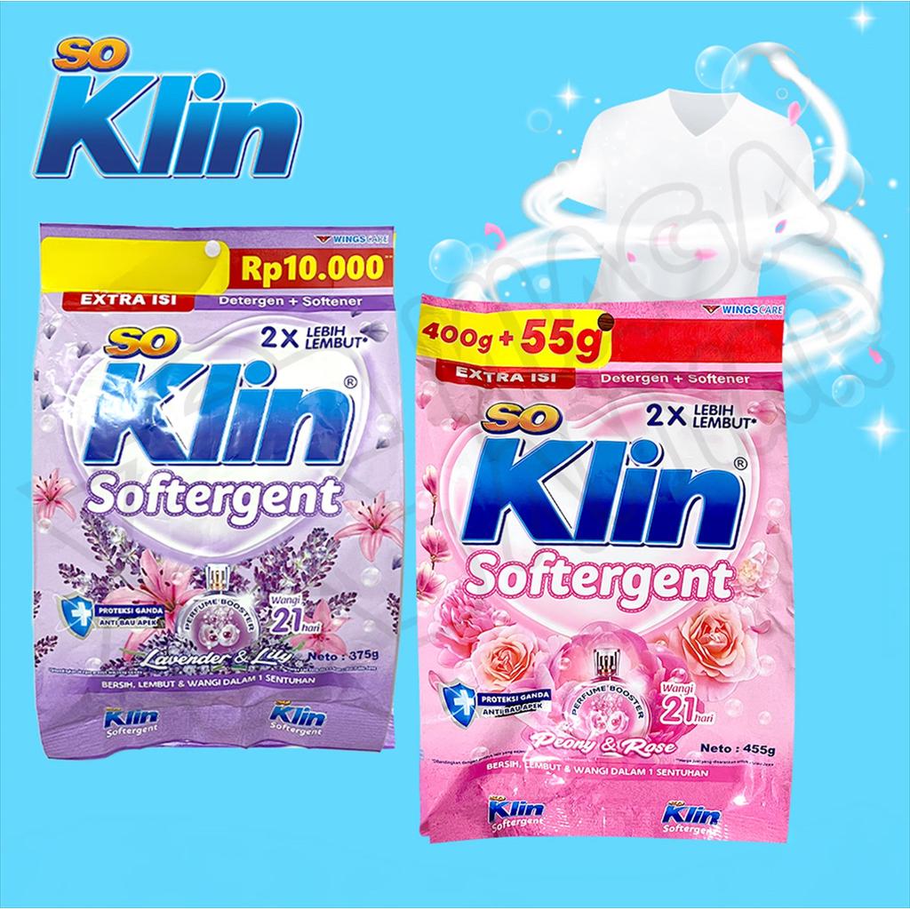 SOKLIN Softergent / Detergent Bubuk / Soklin Bubuk Deterjen