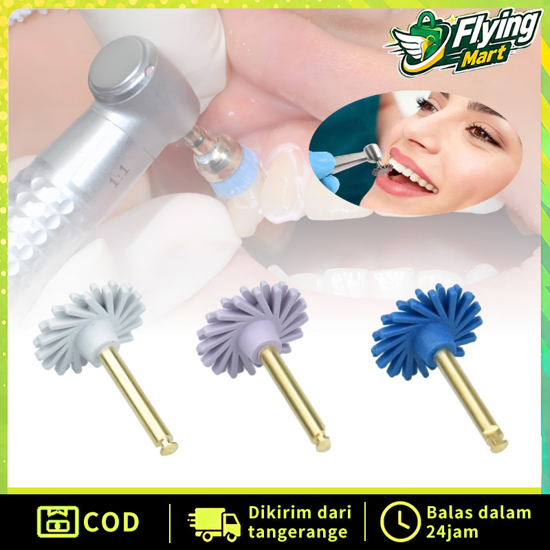 Dental Bur Diacomp Soflex Twist Alat Poles Gigi Untuk Polishing Komposit Veneer Gigi