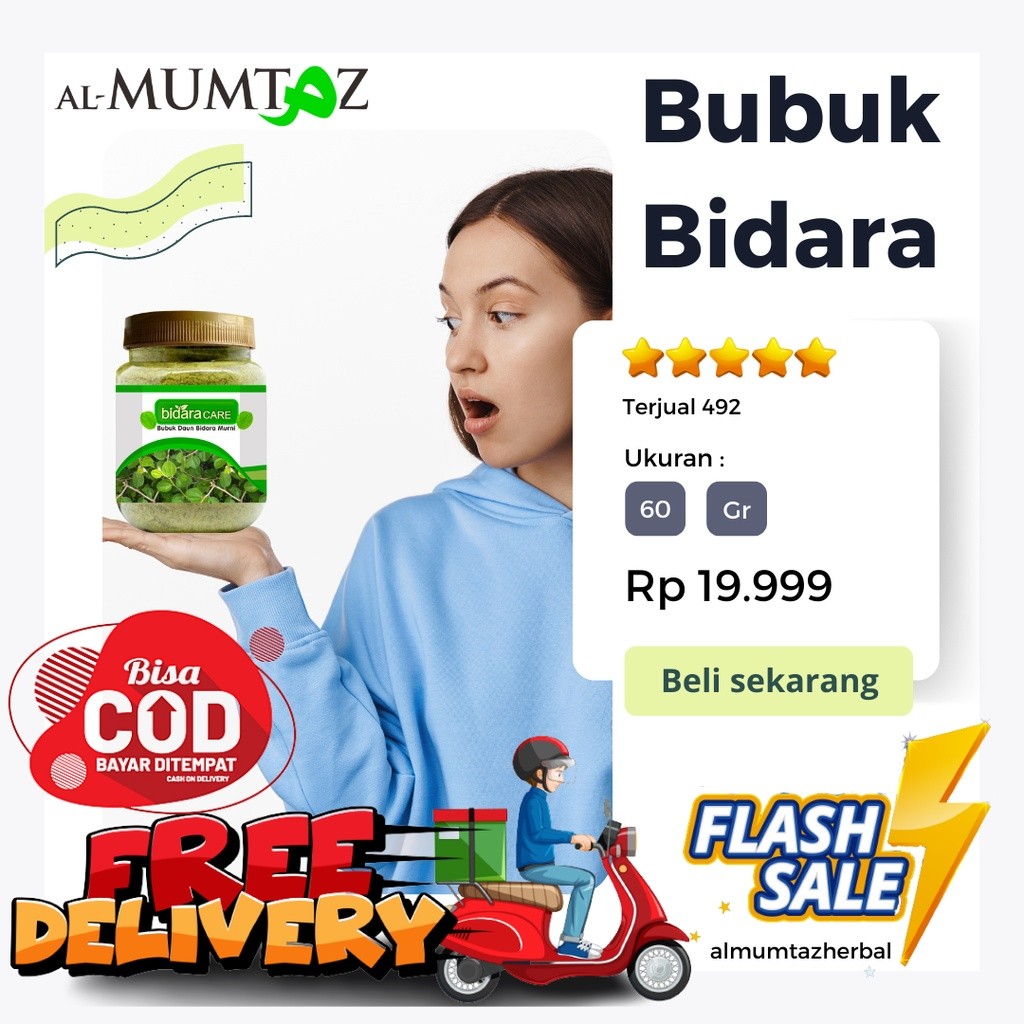 [FREE ONGKIR] COD Bubuk/Serbuk Daun Bidara 1kg AlMumtaz Masker Lulur Jerawat pencerah kulit