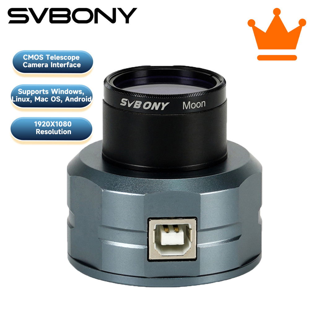 Svbony SV105 or SV205 Telescope Camera,1.25in Color Electronic Eyepiece,Astrophotography Camera,for 