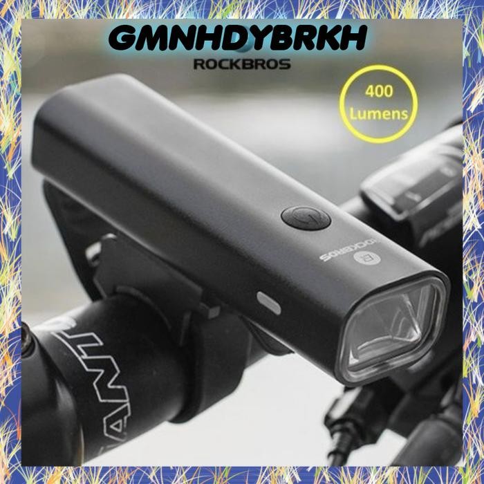 LAMPU DEPAN SEPEDA ROCKBROS ORIGINAL | SEPEDA LIPAT | MTB | ROADBIKE