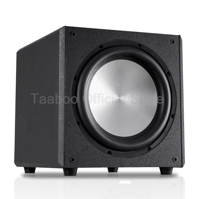 10/12 Inch Super Subwoofer High Power Speaker Active HiFi Wooden Subwoofer High Fidelity Home Theate