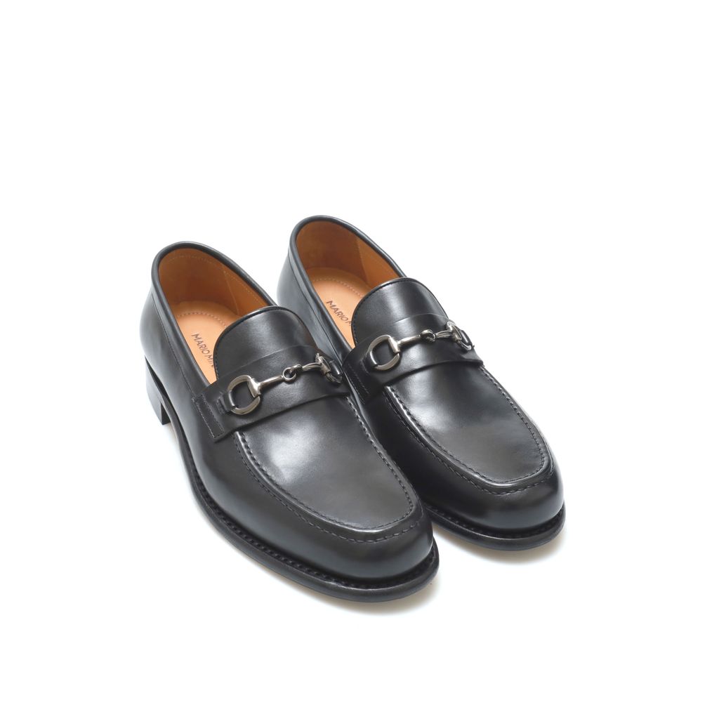 RICARDO BLACK Sepatu Kulit Loafers Pria by Mario Minardi