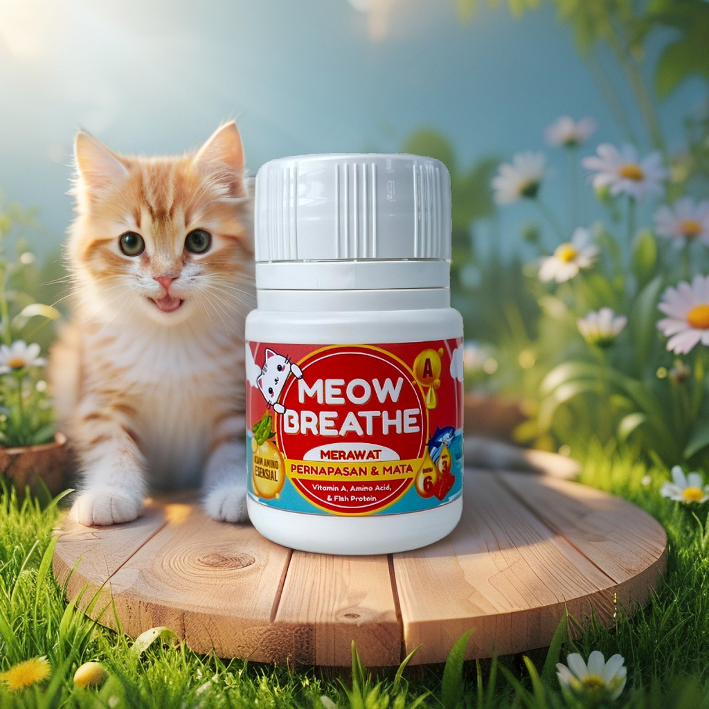 VITAMIN KUCING SEMBUHKAN FLU, MATA BELEKAN, BERSIN BERSIN, HERPES, CLAMIDIA DEWARANGGA