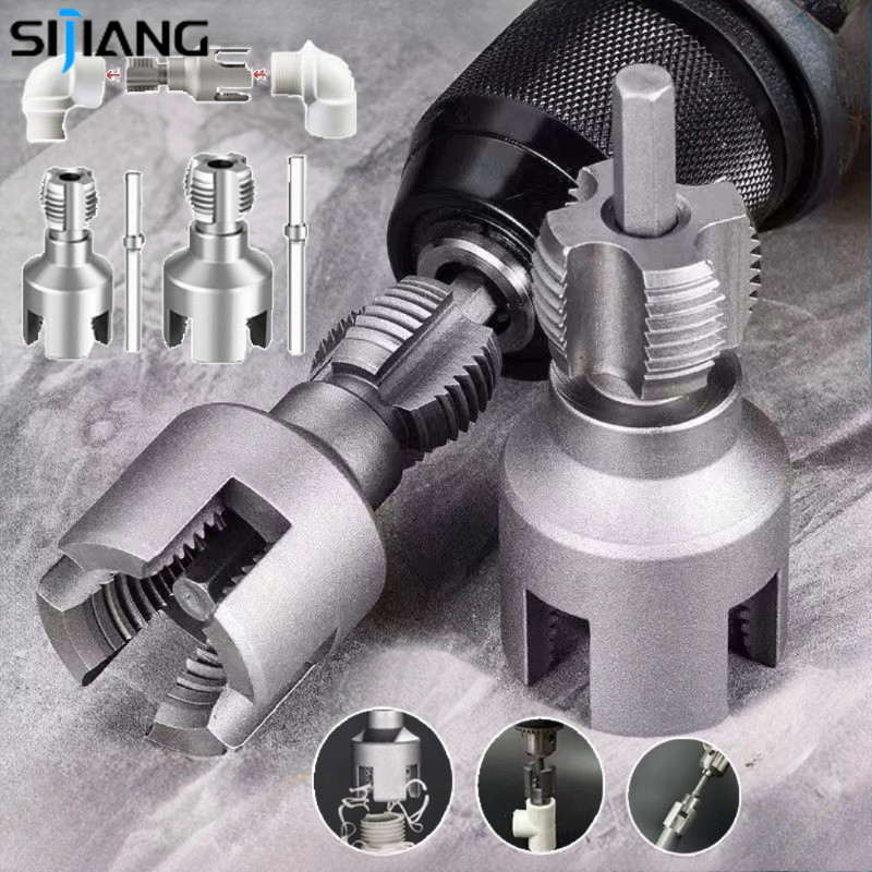 SIJIANG Alat Senai Pipa 4/6 /Alat Pembuat Cetakan Ulir Pipa Pvc/Alat Pembuka Drat Pipa Pvc