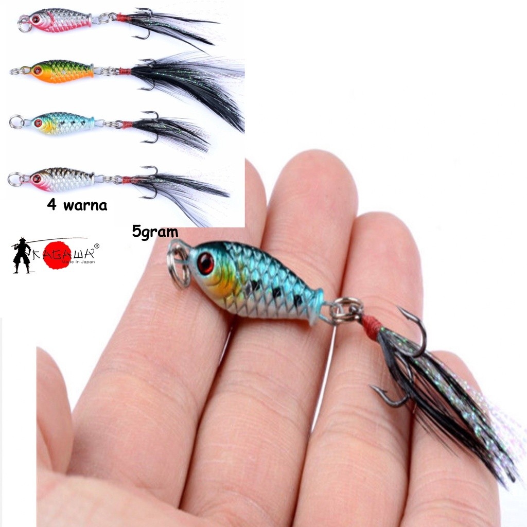 NEW - Accessoris Fishing UMPAN CASTING IKAN /UMPAN IKAN /LURE/UMPAN MINNOW/FLOATING 5gram 7cm SOFT L